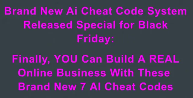 Black Friday AI Cheat Code Bundle by RevRPM: An In-Depth Review
