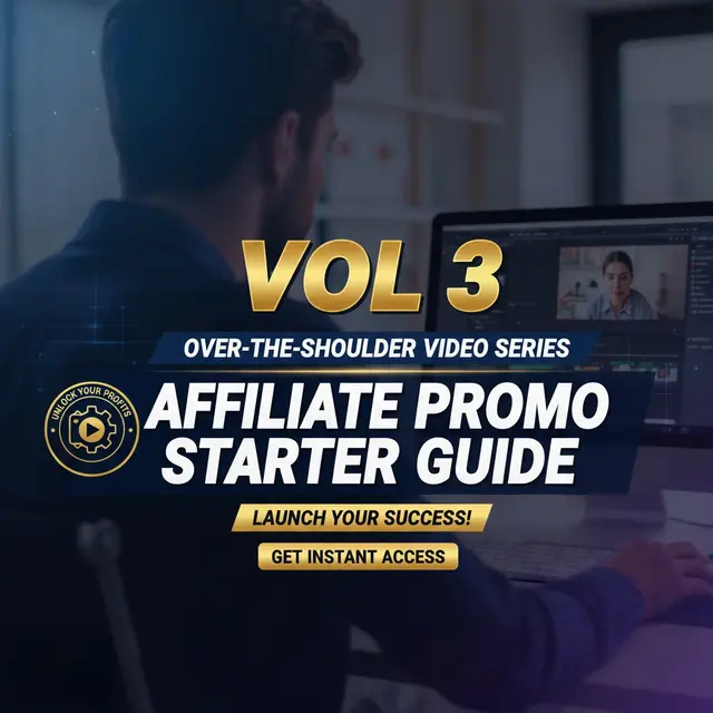 Over-the-Shoulder Video Series Vol 3: Affiliate Starter Guide Review by DigitalSarah