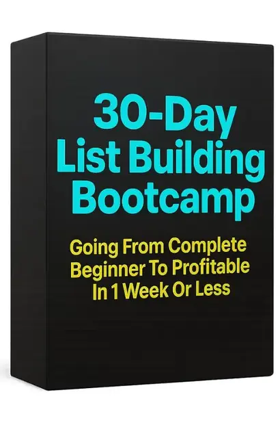 (PLR) 30-Day List Building Bootcamp For Beginners Review: Your Blueprint to a Profitable Email List
