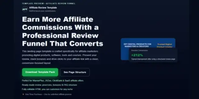 DFY Landing Page Generator – Premium (Frontend) Review by dkmalav